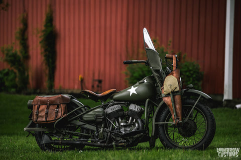 Motorcycles Built For War: 1942 Harley-Davidson WLA Flathead Liberator