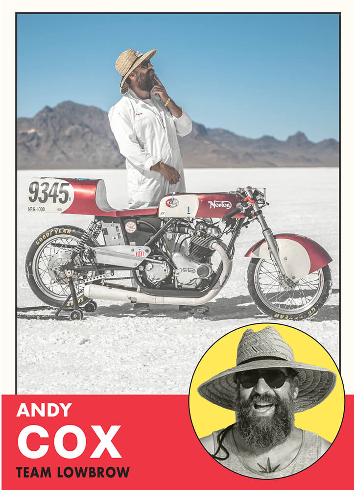 Andy Cox - Team Lowbrow Racing