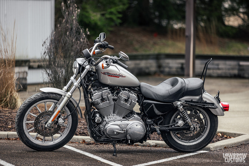 How To Install Moto Luggage Racks and on Harley-Davidson Sportsters an ...