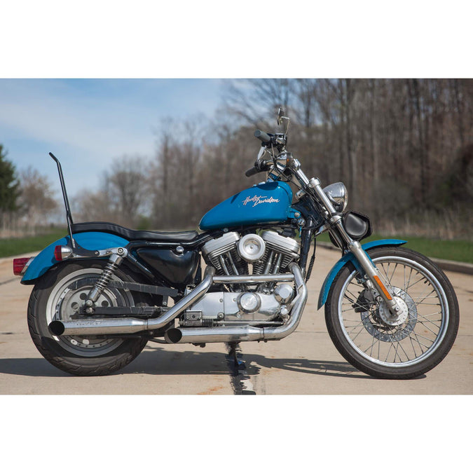 Gasbox Chopper Bolt On Sissy Bar 1994 2003 Sportsters Lowbrow Customs