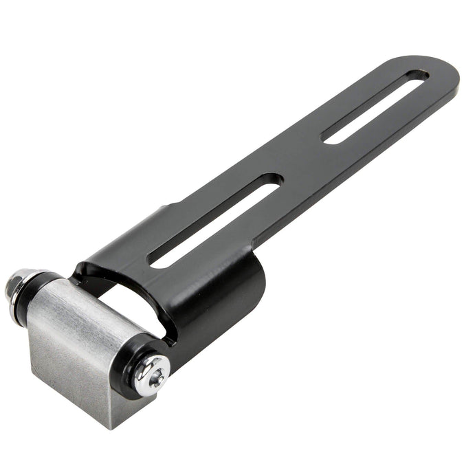 Lowbrow Customs Black Steel Solo Seat Hinge / Pivot Bracket BoltOn