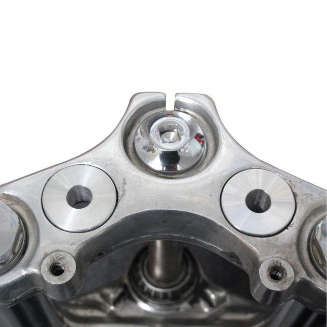 Lowbrow Customs 39mm Solid Riser Bushings for HarleyDavidson Aluminum